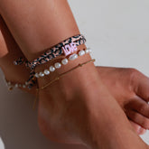 Bracelet de cheville pearl summer